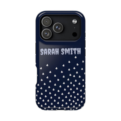 Halloween Ghost Magnetic Impact Phone Case — Custom Name