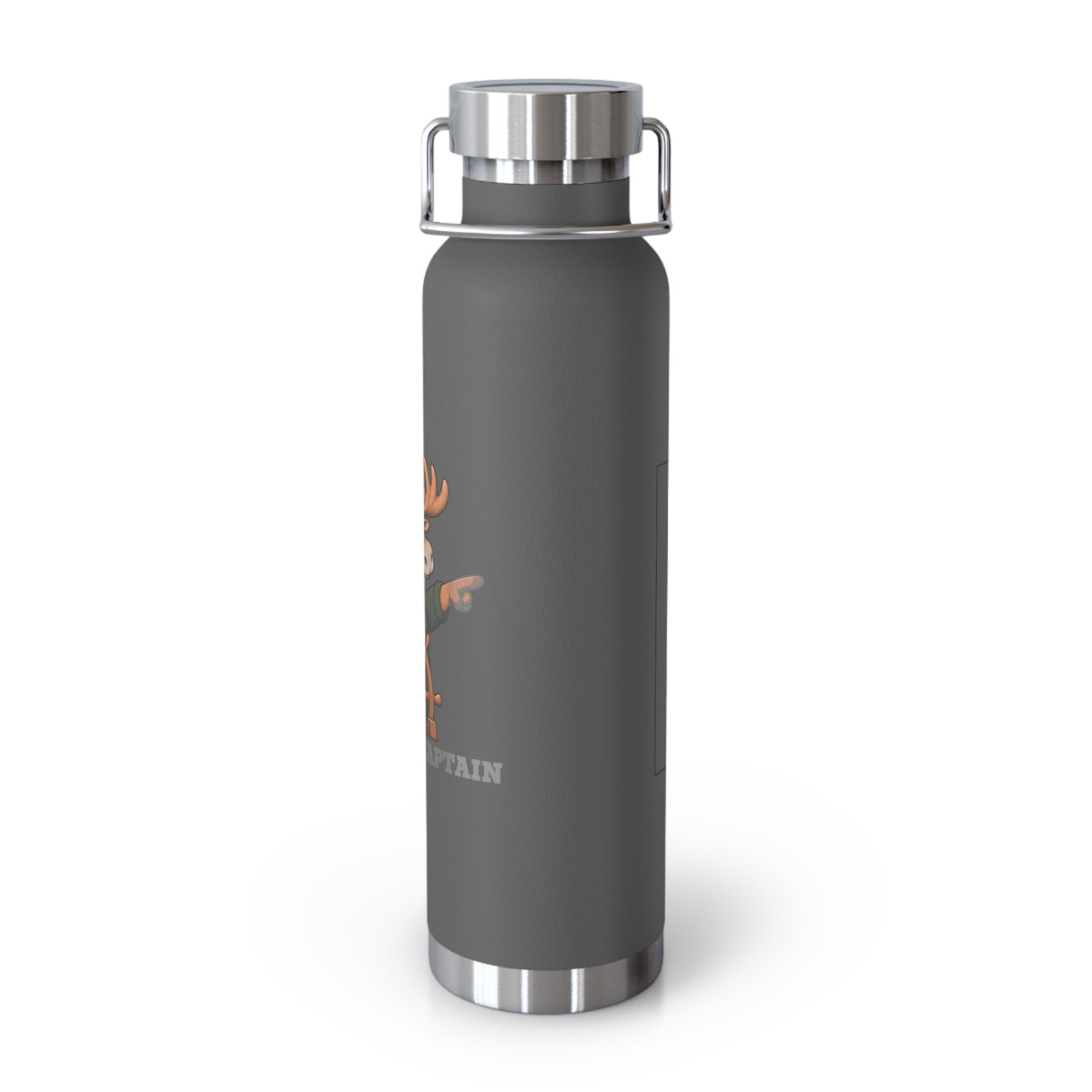 Copper Vacuum Insulated Bottle, 22oz - Trust the Captain