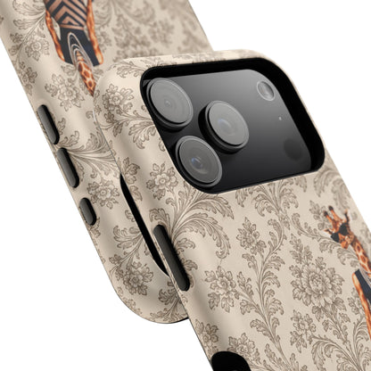 Personalized Giraffe Phone Case — Leopard Print Magnetic Impact-Resistant