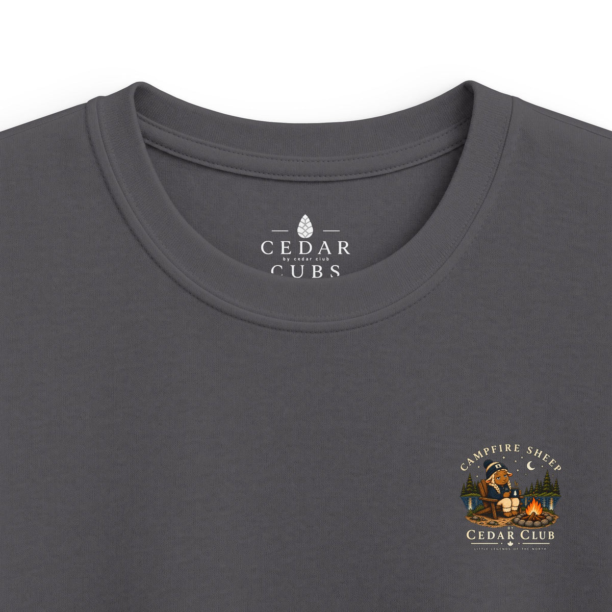Campfire Sheep Kids T-shirt