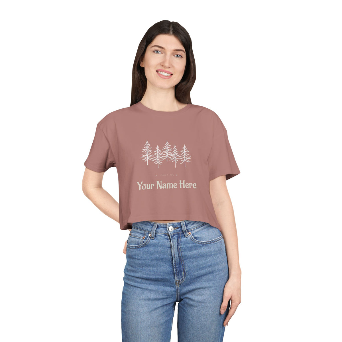 Personalized Crop Tee
