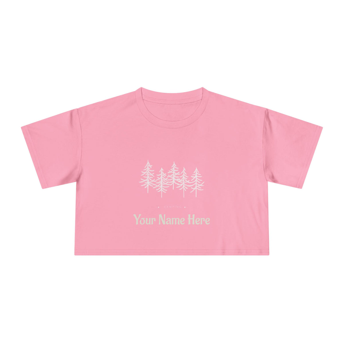 Personalized Crop Tee