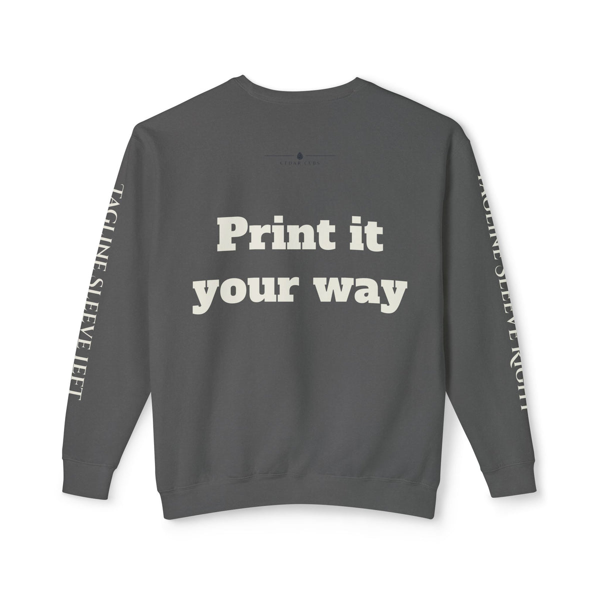 Personalized Crewneck Sweatshirt - Unisex