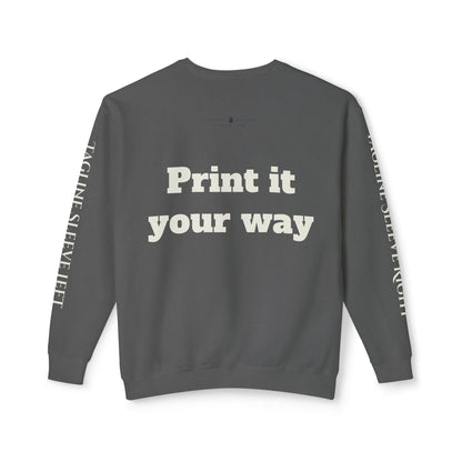 Personalized Crewneck Sweatshirt - Unisex