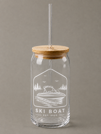 16oz Sipper Glass