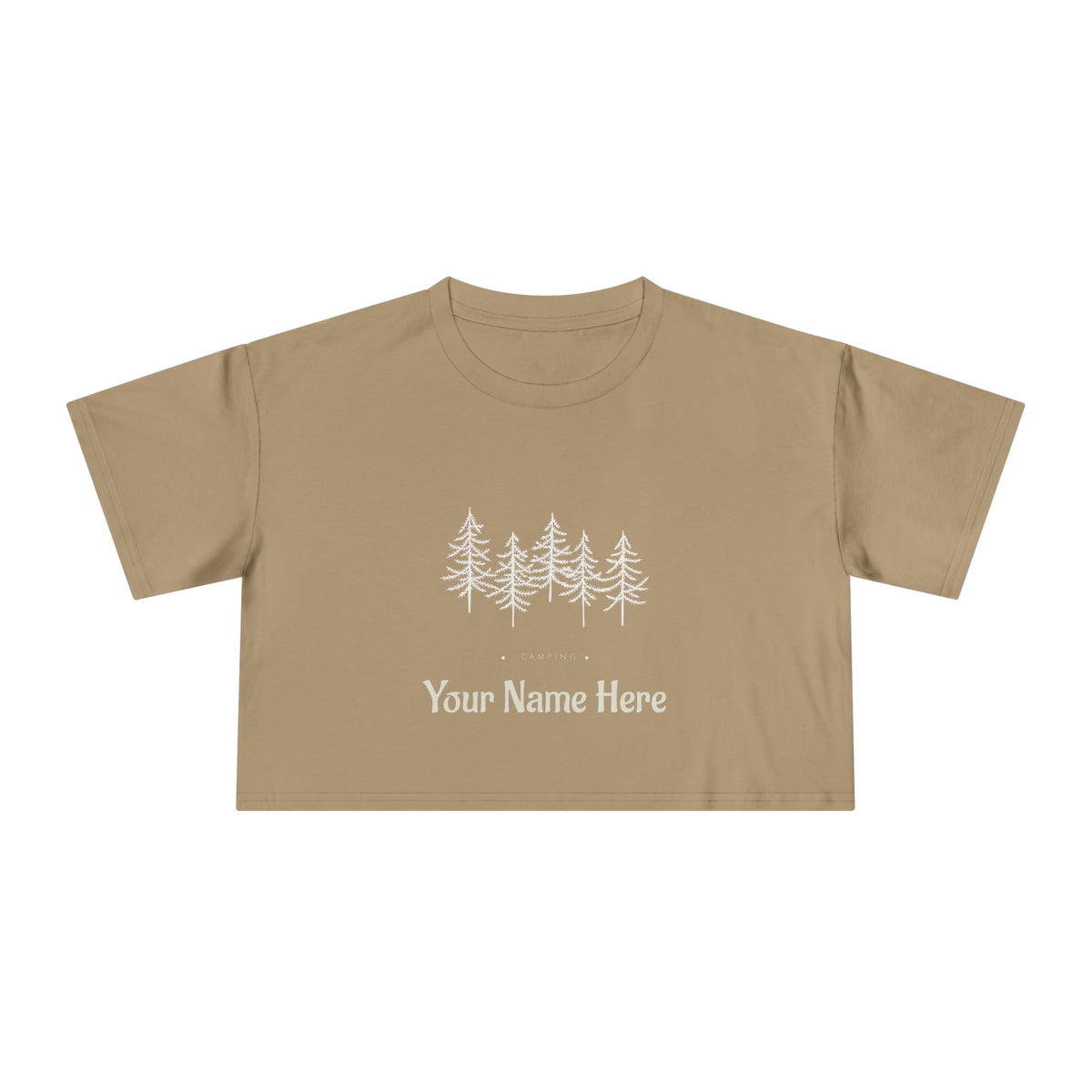 Personalized Crop Tee