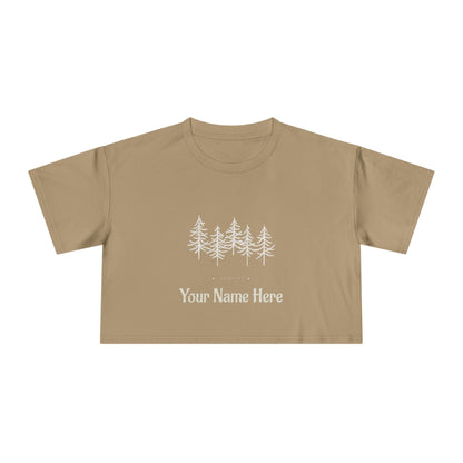 Personalized Crop Tee