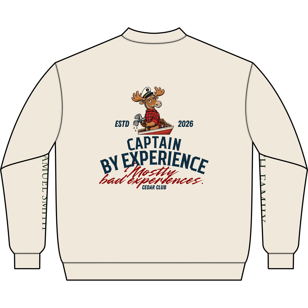 Captain By Experience Q-Zip Sweatshirt
