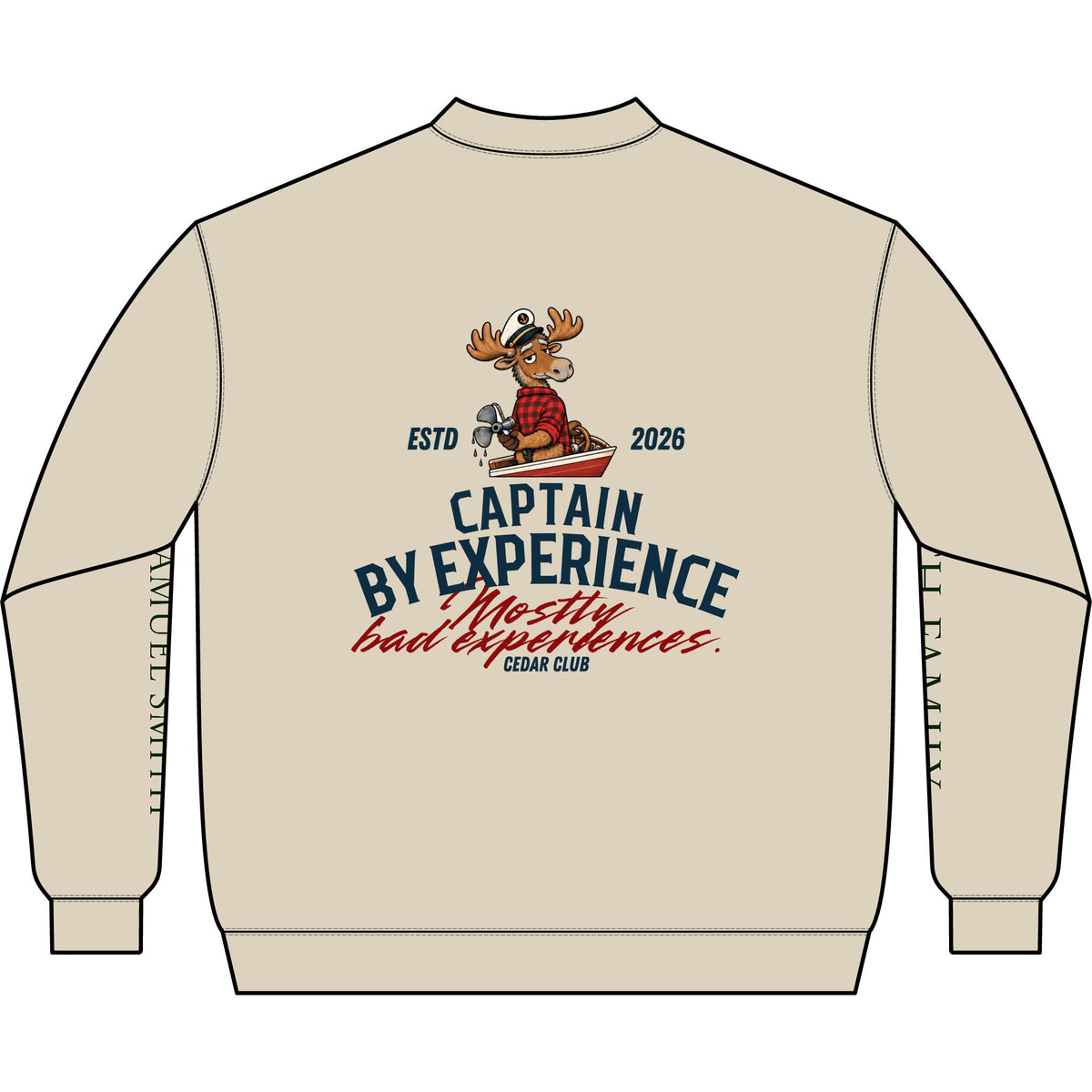 Captain By Experience Q-Zip Sweatshirt