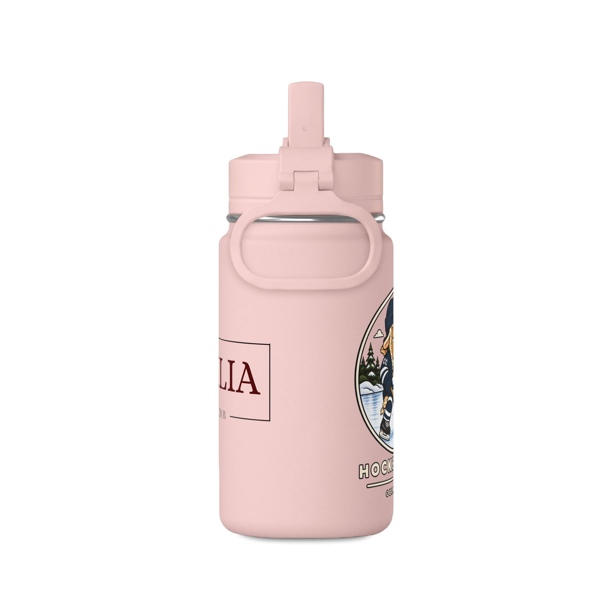 Hockey Sheep Mini Water Bottle — 14oz Kids/Travel Bottle