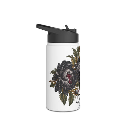 Floral Stainless Steel Water Bottle