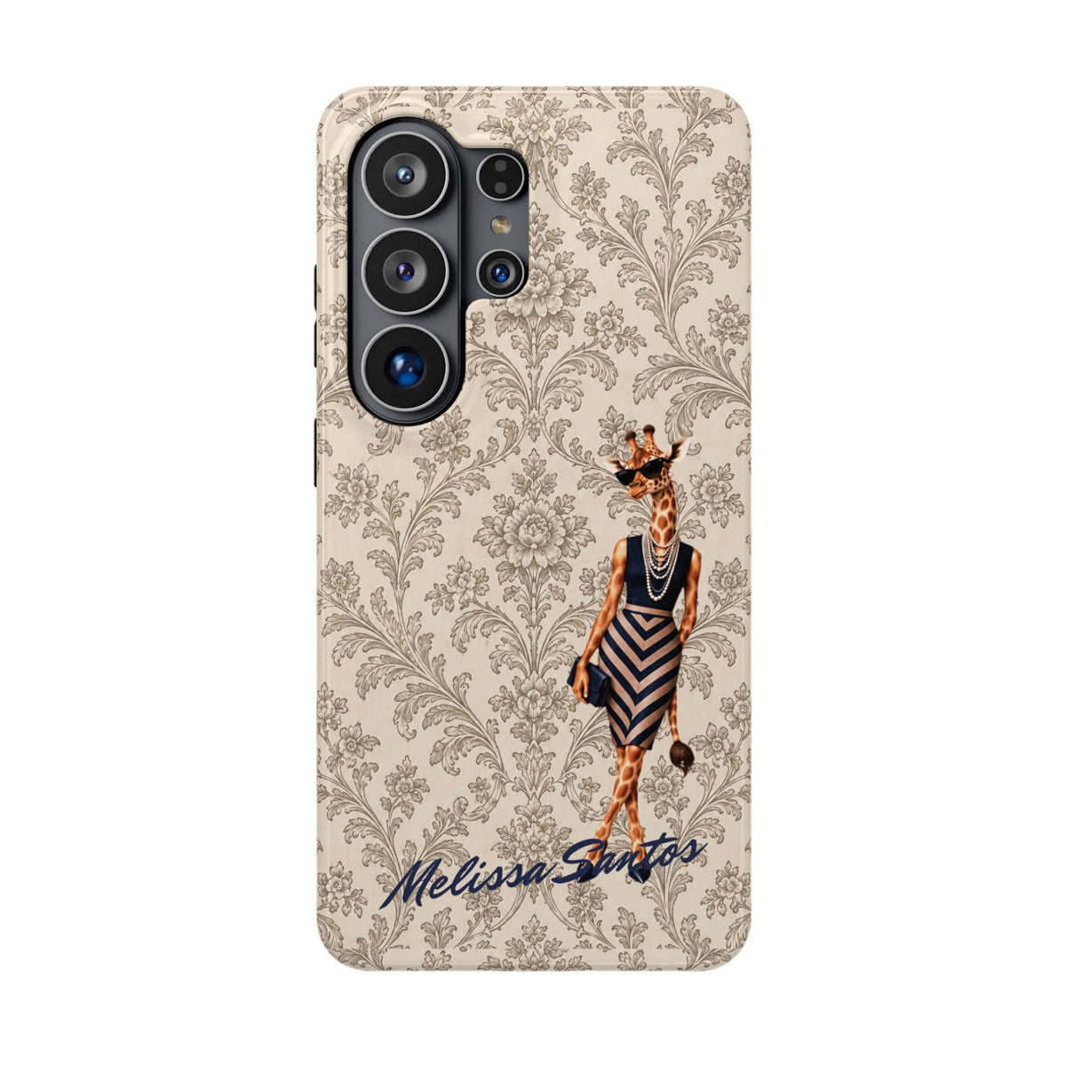 Personalized Giraffe Phone Case — Leopard Print Magnetic Impact-Resistant