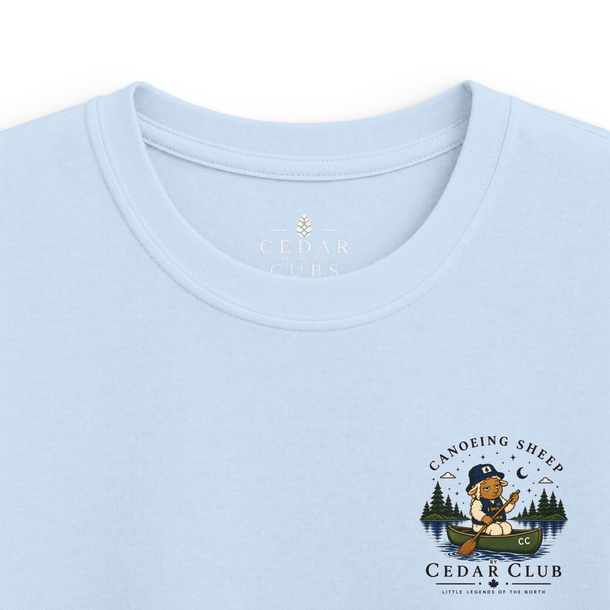 Canoe Sheep Kids T-shirt
