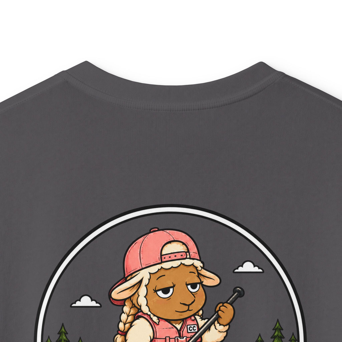Paddle Board Sheep Kids T-shirt
