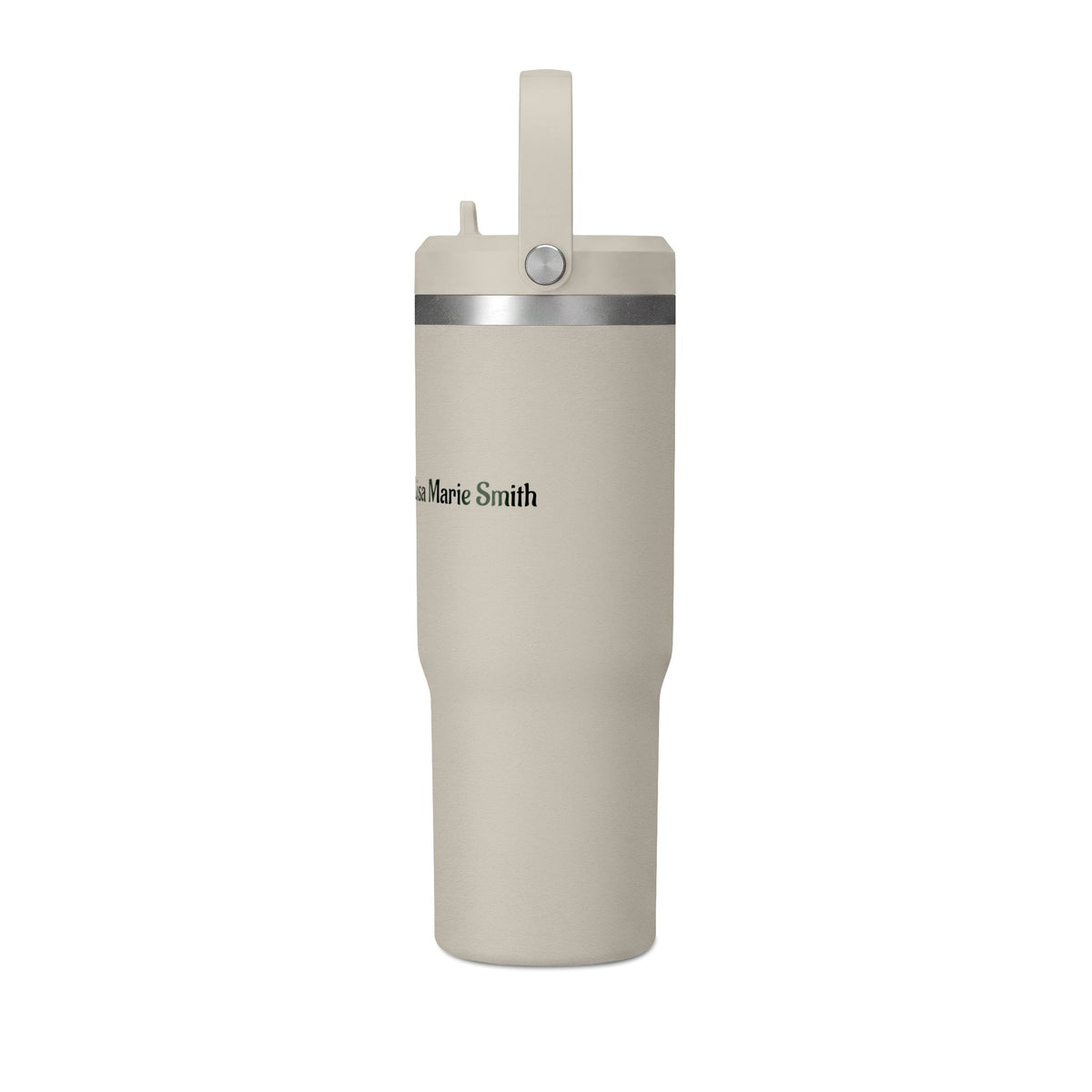 Personalized Custom Black Travel 32oz Tumbler