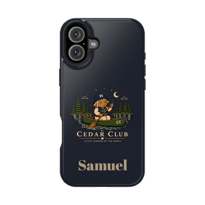 Personalized Canoeing Sheep Phone Case — Magnetic Impact-Resistant