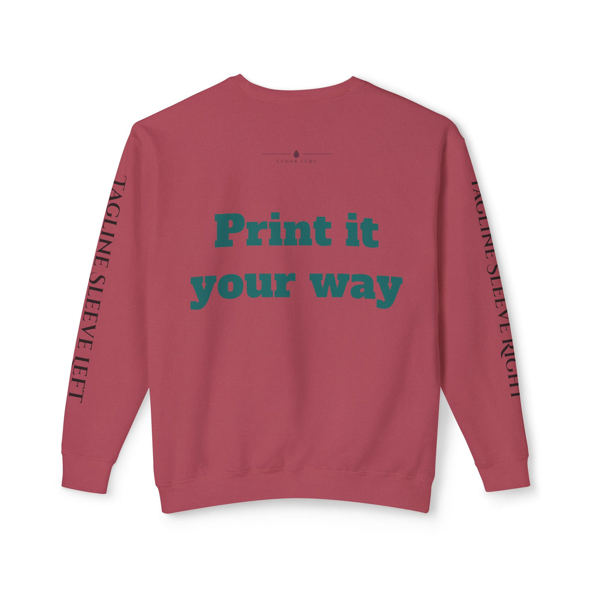 Personalized Crewneck Sweatshirt - Unisex