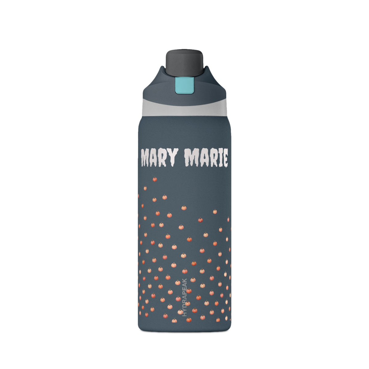 Personalized 32oz Insulated Water Bottle — Pumpkins