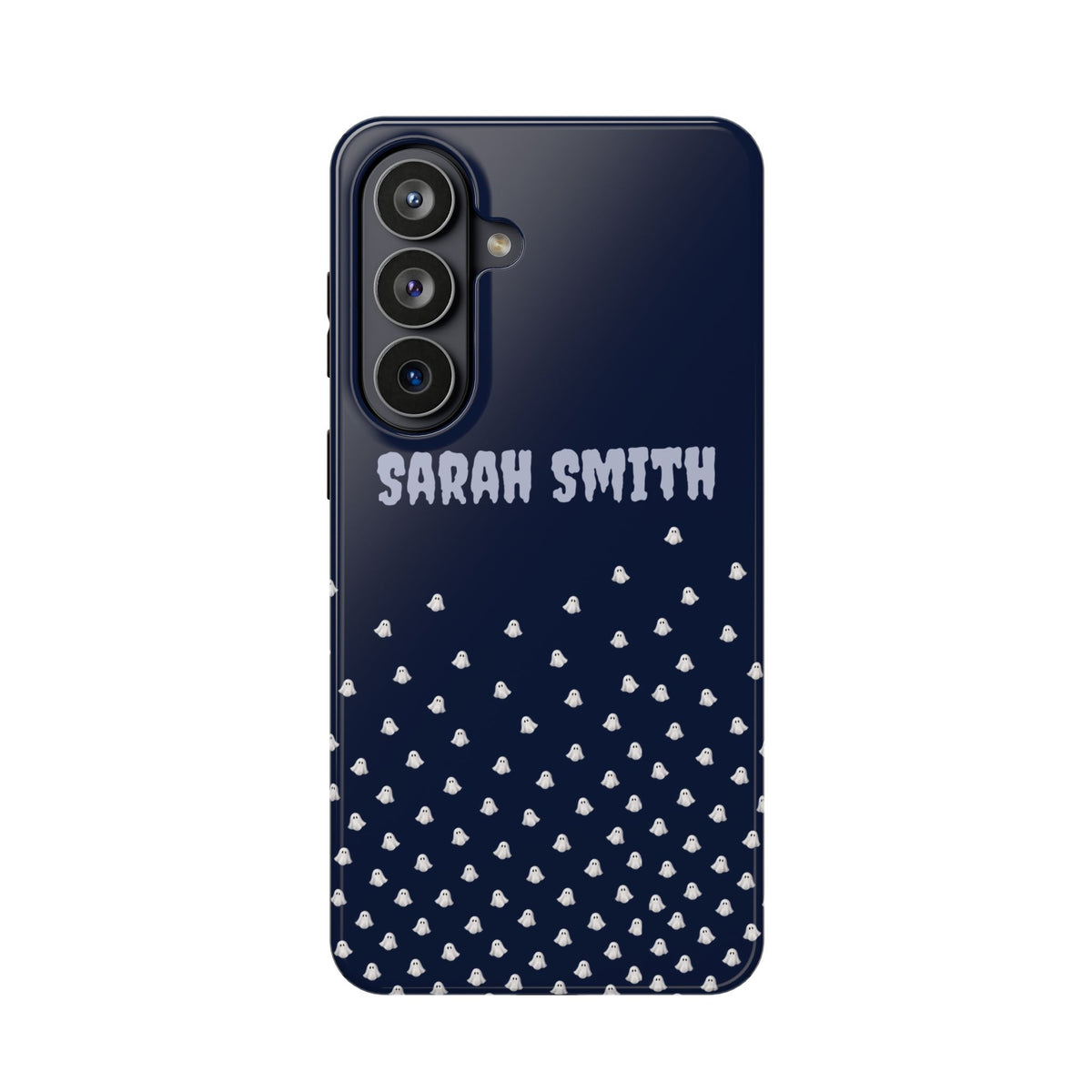 Halloween Ghost Magnetic Impact Phone Case — Custom Name