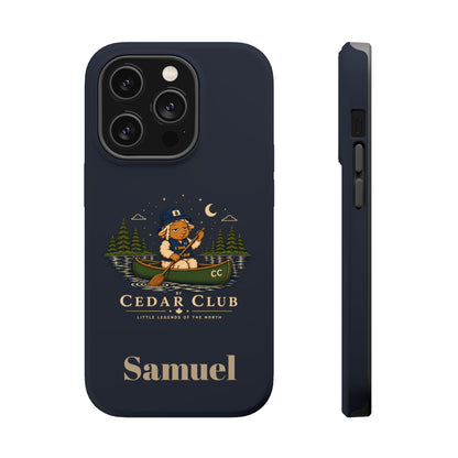 Personalized Canoeing Sheep Phone Case — Magnetic Impact-Resistant