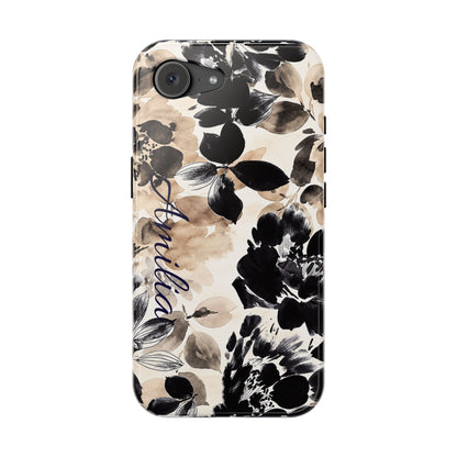 Floral Watercolor Magnetic Impact Phone Case