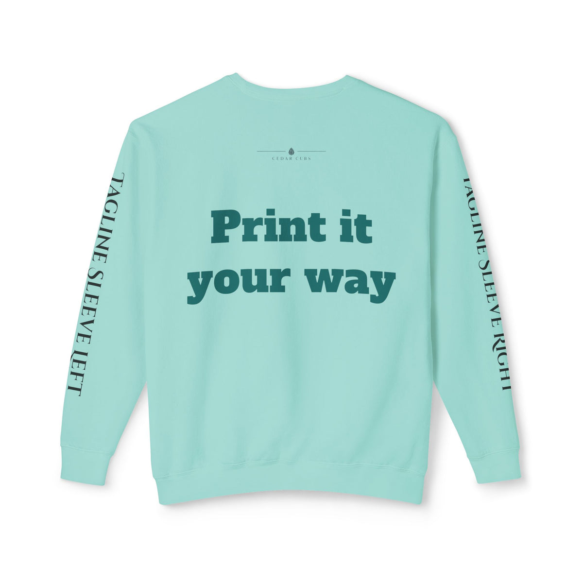 Personalized Crewneck Sweatshirt - Unisex