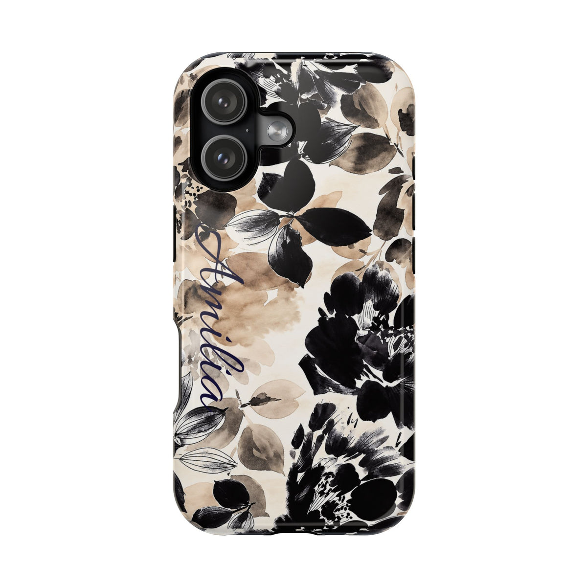 Floral Watercolor Magnetic Impact Phone Case