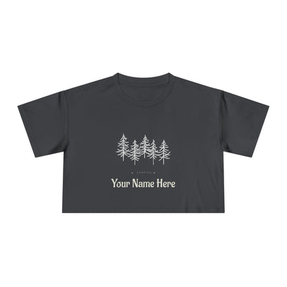 Personalized Crop Tee