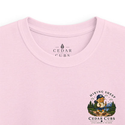 Hiking Sheep Kids T-shirt
