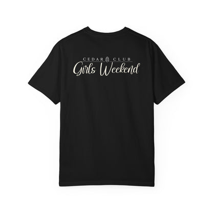 Blue Stripe Crest Graphic T-Shirt
