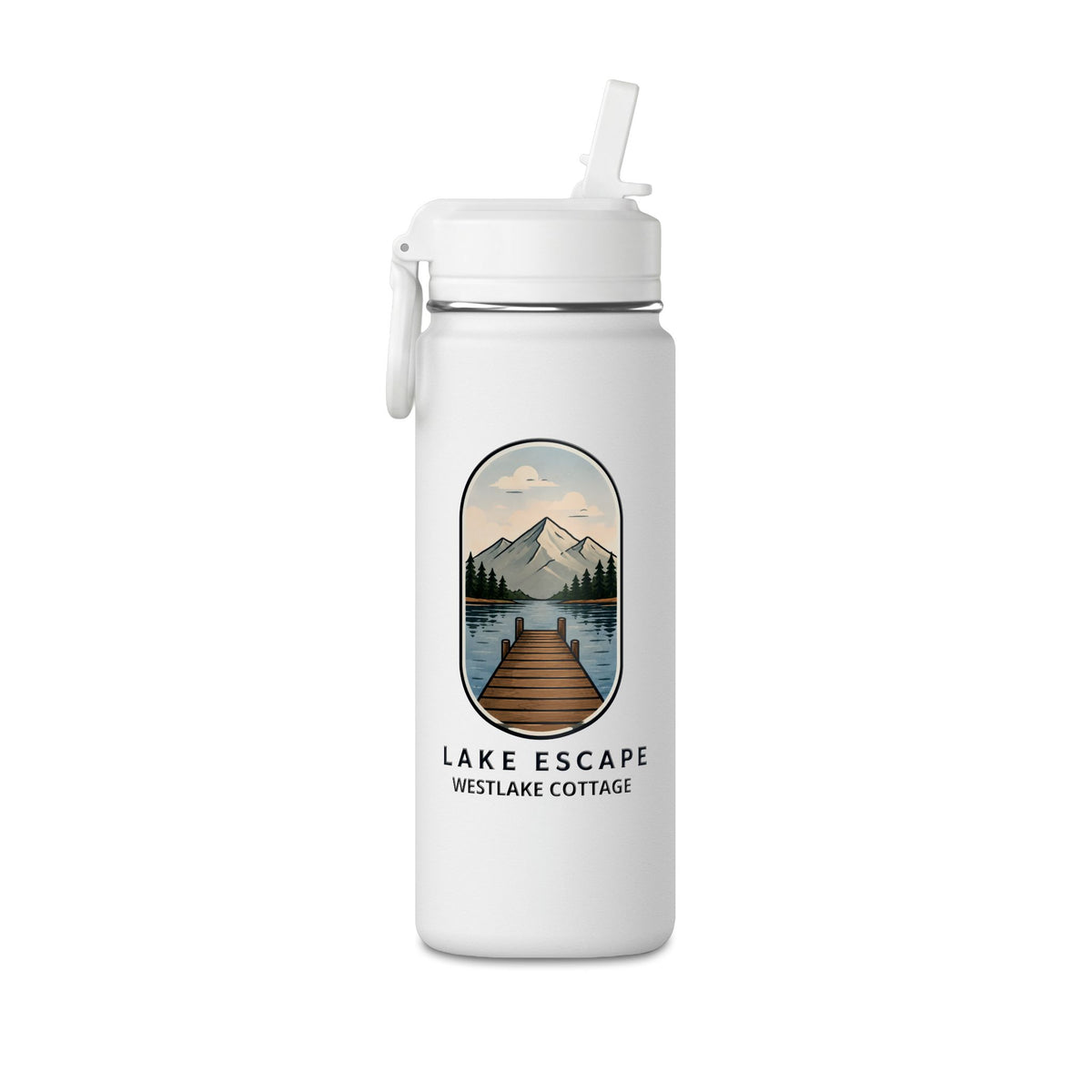 20oz Insulated Mini Bottle - LAKE ESCAPE