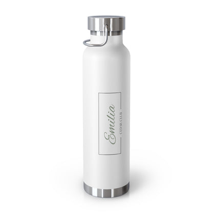 Copper Vacuum Insulated Bottle, 22oz - Family Crest