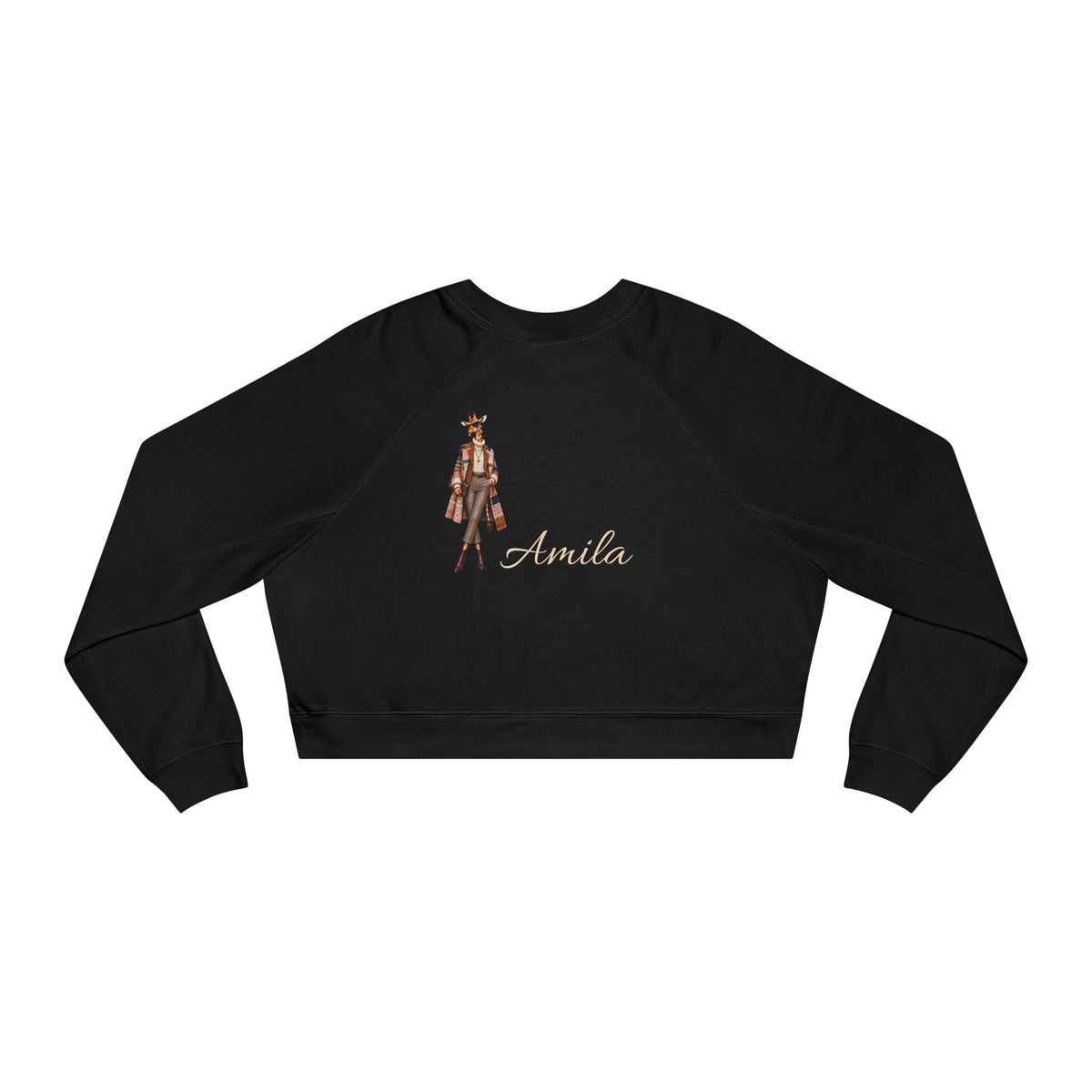 Women's Cropped Fleece Pullover