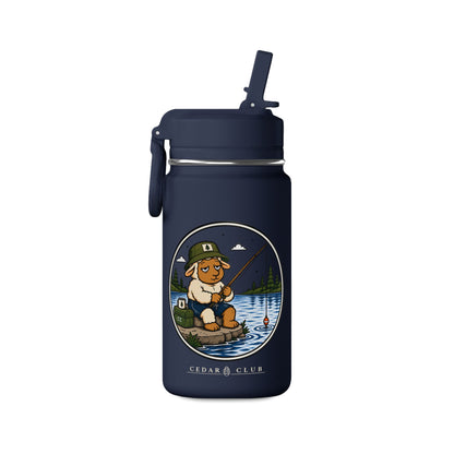Fisher Sheep Mini Water Bottle — 14oz Kids/Travel Bottle