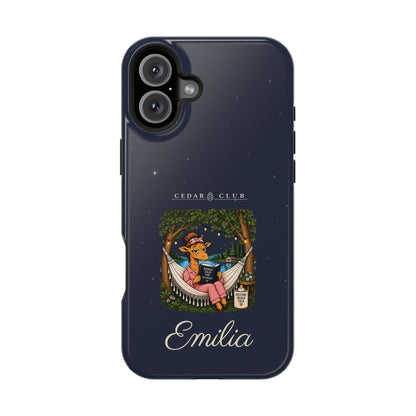 Personalized Resting Beach Face Phone Case — Magnetic Impact-Resistant