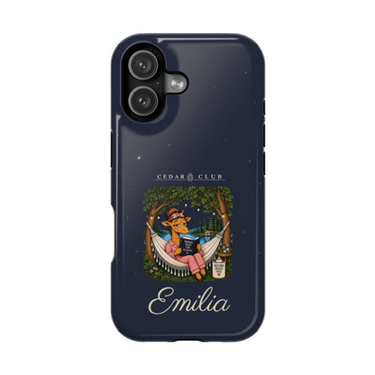 Personalized Resting Beach Face Phone Case — Magnetic Impact-Resistant