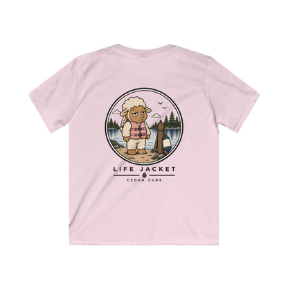 Life Jacket Sheep Kids T-shirt
