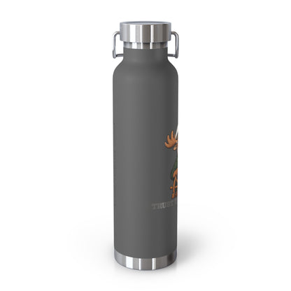 Copper Vacuum Insulated Bottle, 22oz - Trust the Captain