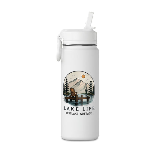 20oz Insulated Mini Bottle - LAKE LIFE