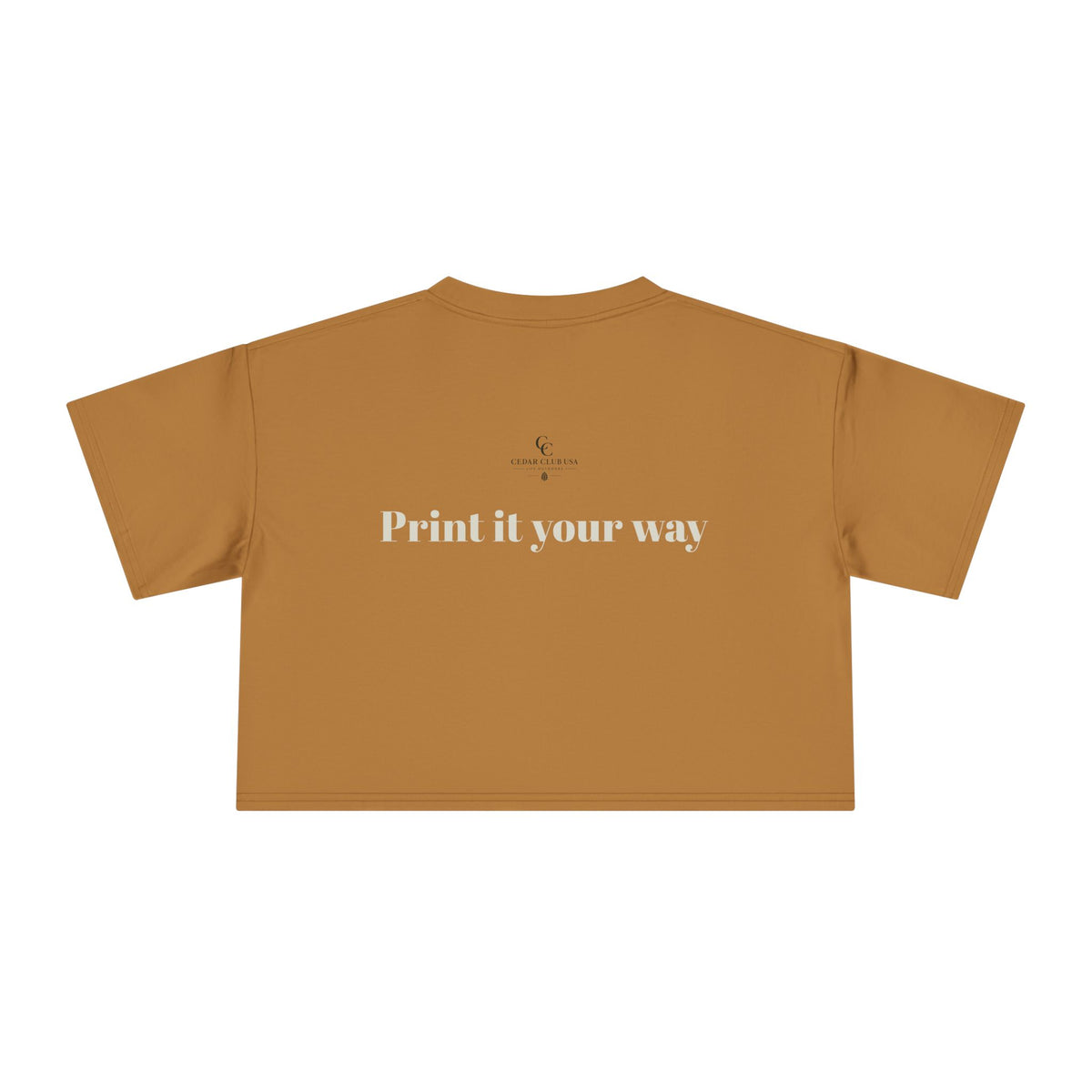 Personalized Crop Tee