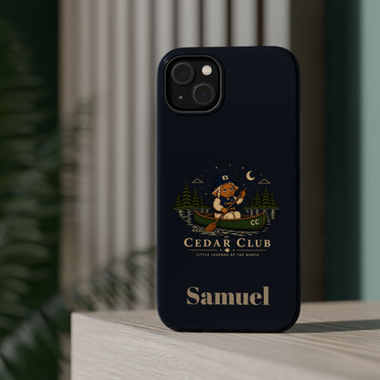 Personalized Canoeing Sheep Phone Case — Magnetic Impact-Resistant