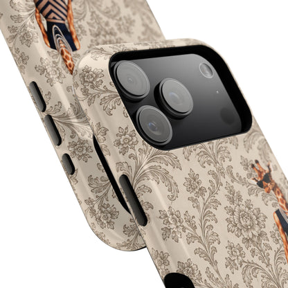 Personalized Giraffe Phone Case — Leopard Print Magnetic Impact-Resistant