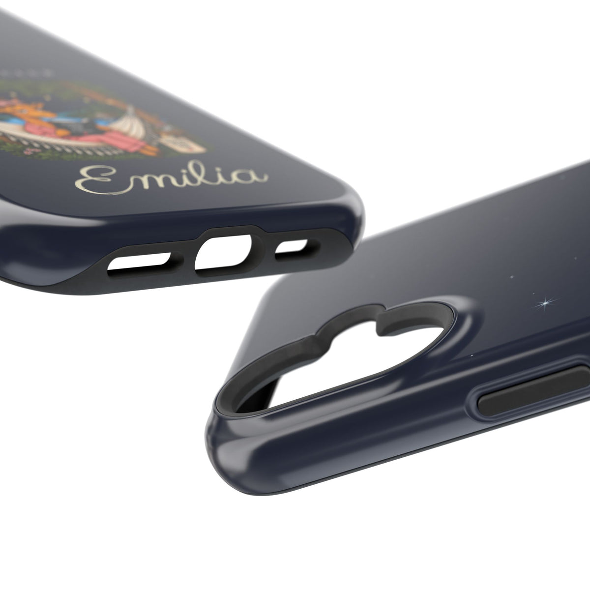 Personalized Resting Beach Face Phone Case — Magnetic Impact-Resistant