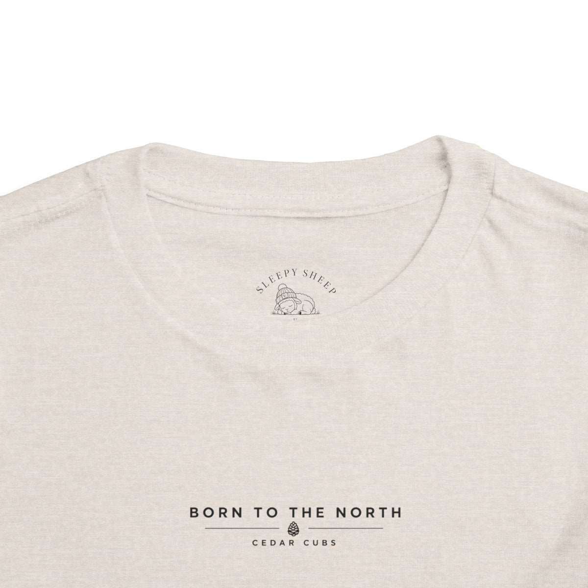 Toddler Tee — 'Cedar Cubs' Graphic (Born to the North)