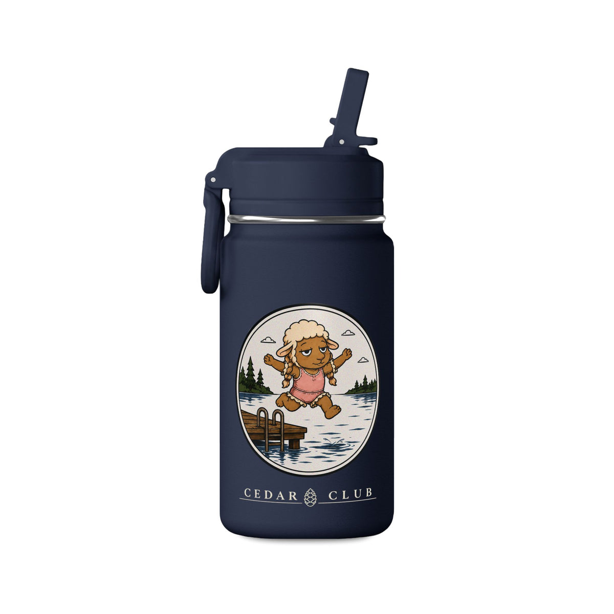 Dock Jump Mini Water Bottle — 14oz Kids/Travel Bottle