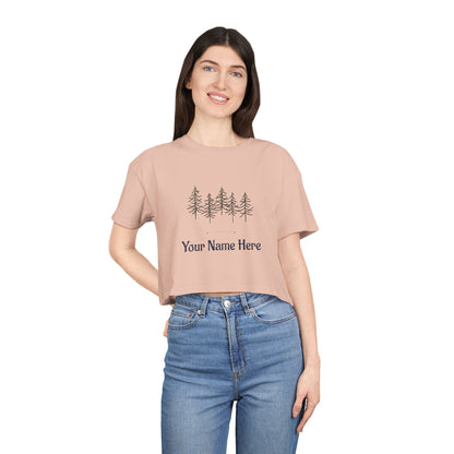 Personalized Crop Tee