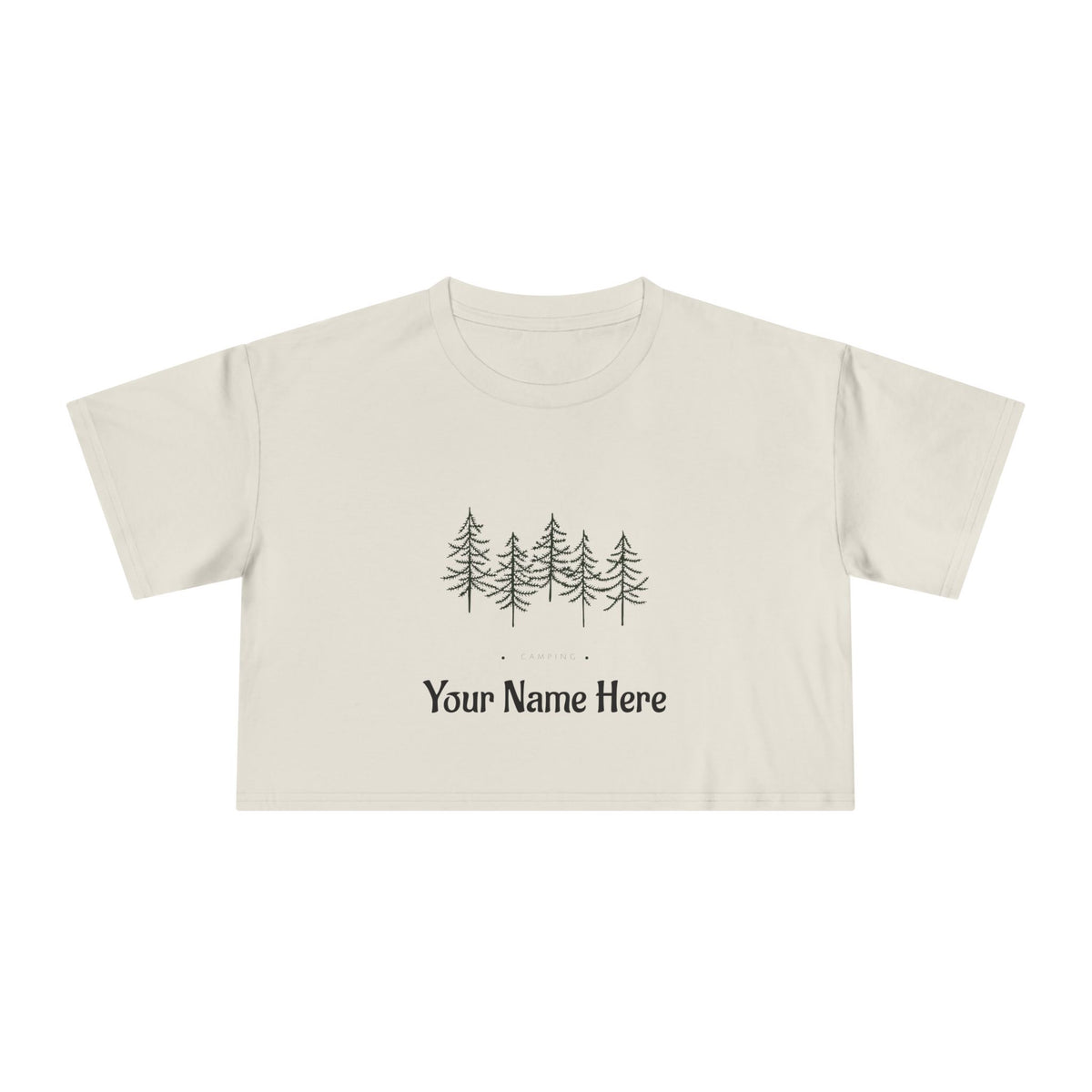 Personalized Crop Tee