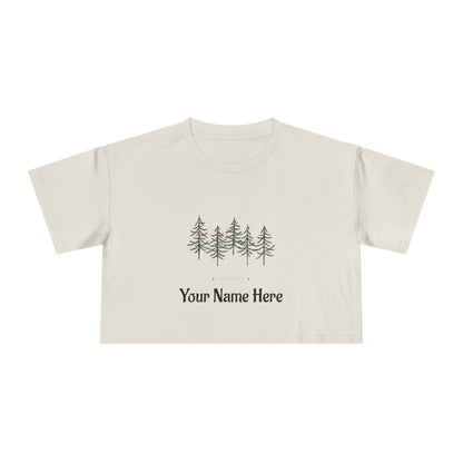 Personalized Crop Tee