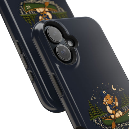 Personalized Canoeing Sheep Phone Case — Magnetic Impact-Resistant