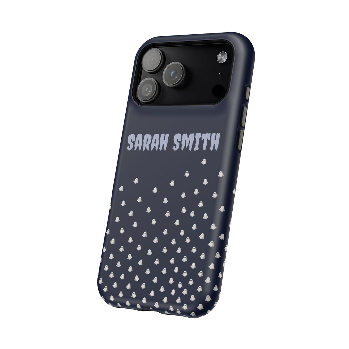 Halloween Ghost Magnetic Impact Phone Case — Custom Name